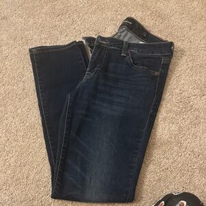 Dark Blue Women's Slim Jeans - Lucky Sz 4